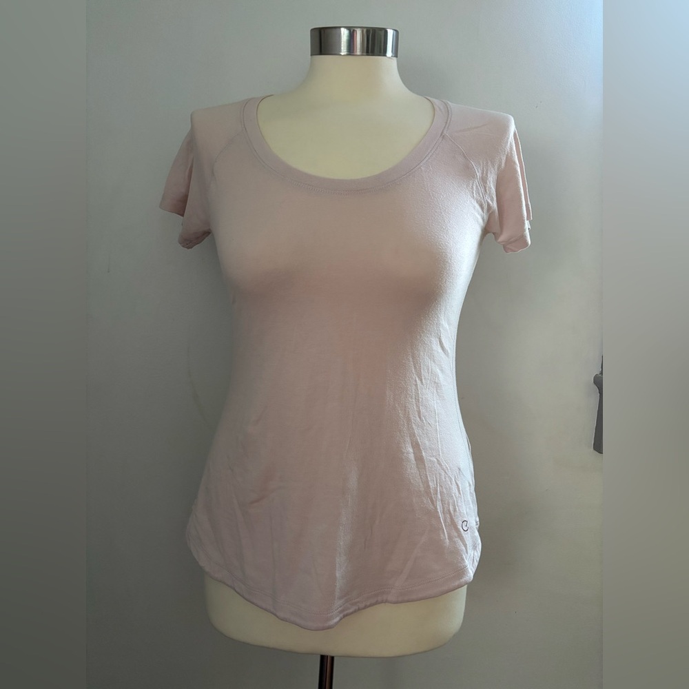 CALIA by Carrie Underwood Light Pink Short Sleeve Tee